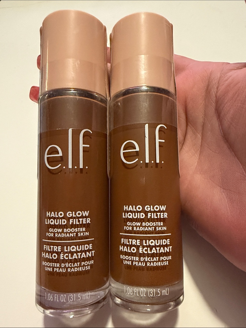 Bundle Of ELF Halo Glow Liquid Filter Deep #7 and Rich #8 includes 2Pcs